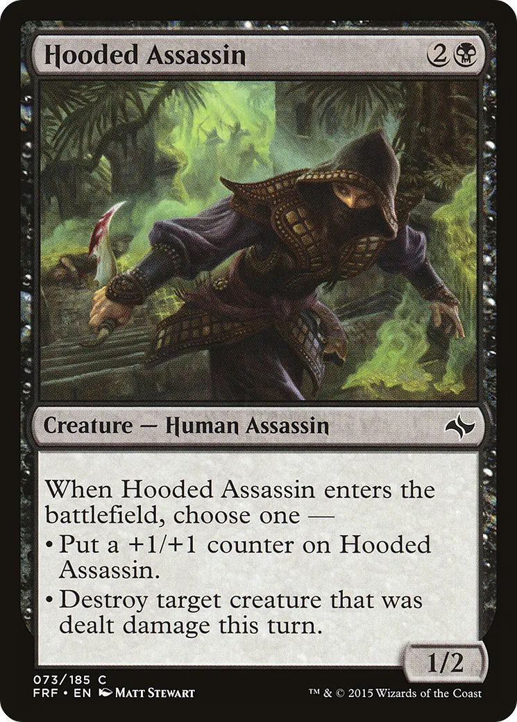 Assassin cagoulé — Fate Reforged — Magic: The Gathering