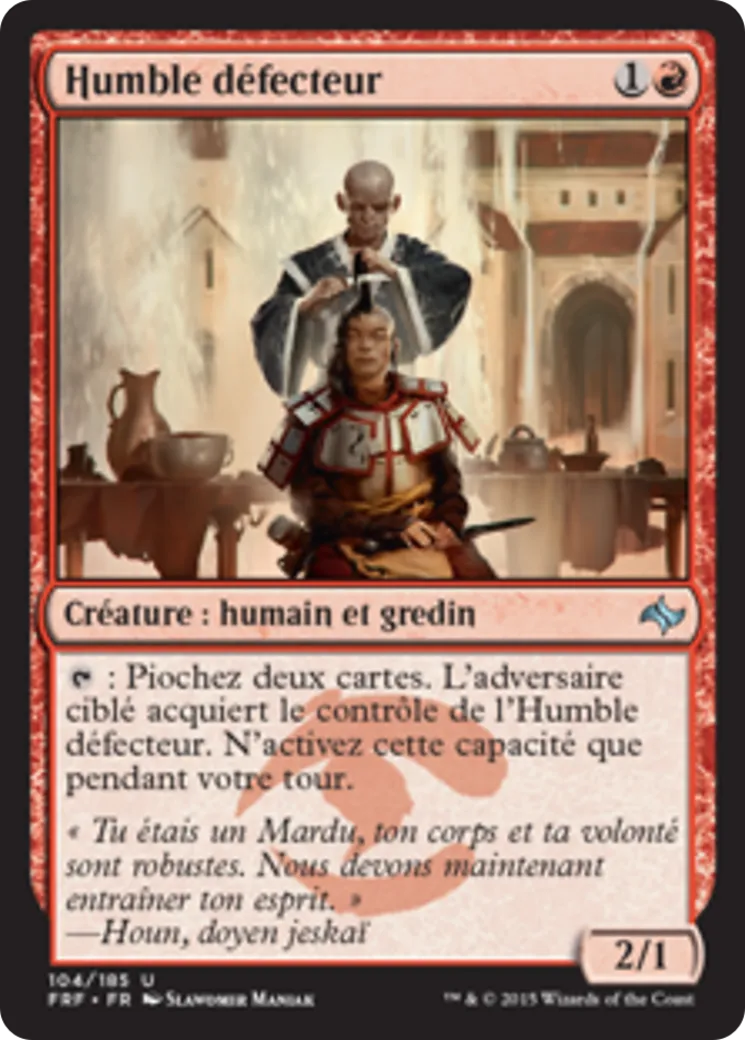 Humble défecteur — Fate Reforged — Magic: The Gathering