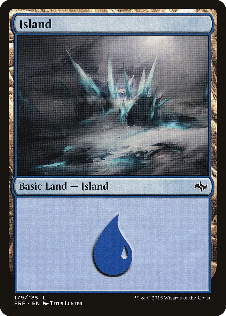 Island — Fate Reforged — Magic: The Gathering