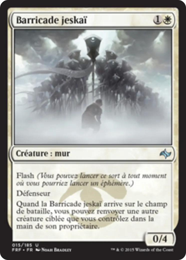 Barricade jeskaï from Fate Reforged - Magic: The Gathering