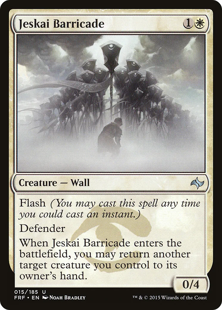 Jeskai Barricade — Fate Reforged — Magic: The Gathering