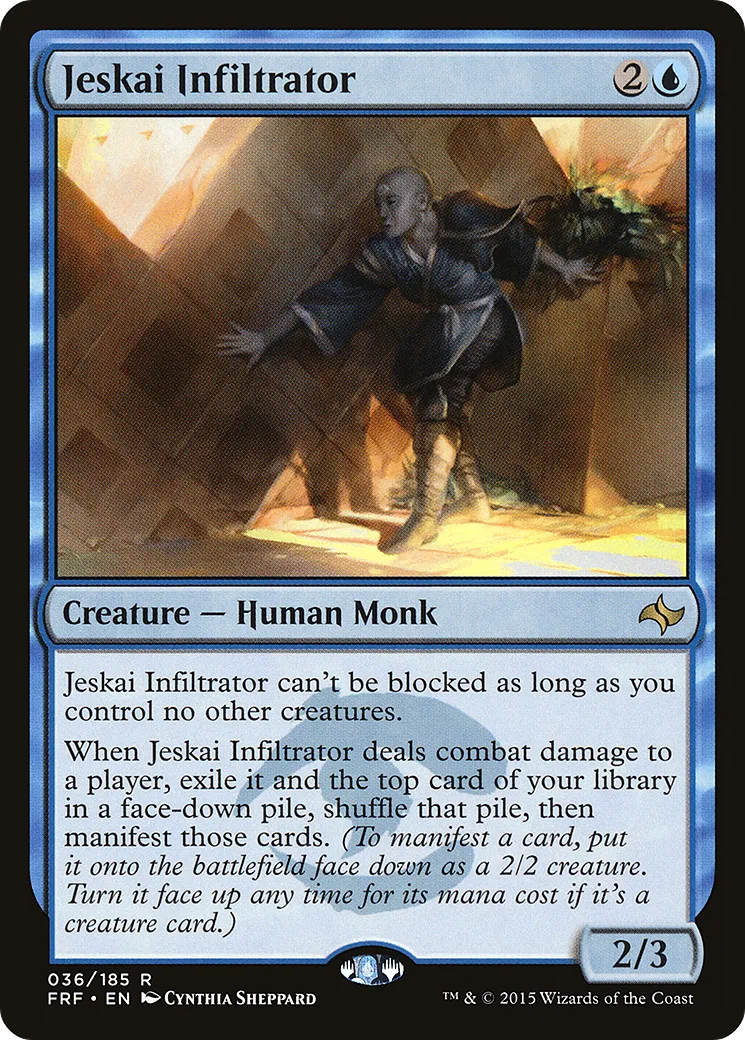 Jeskai Infiltrator — Fate Reforged — Magic: The Gathering