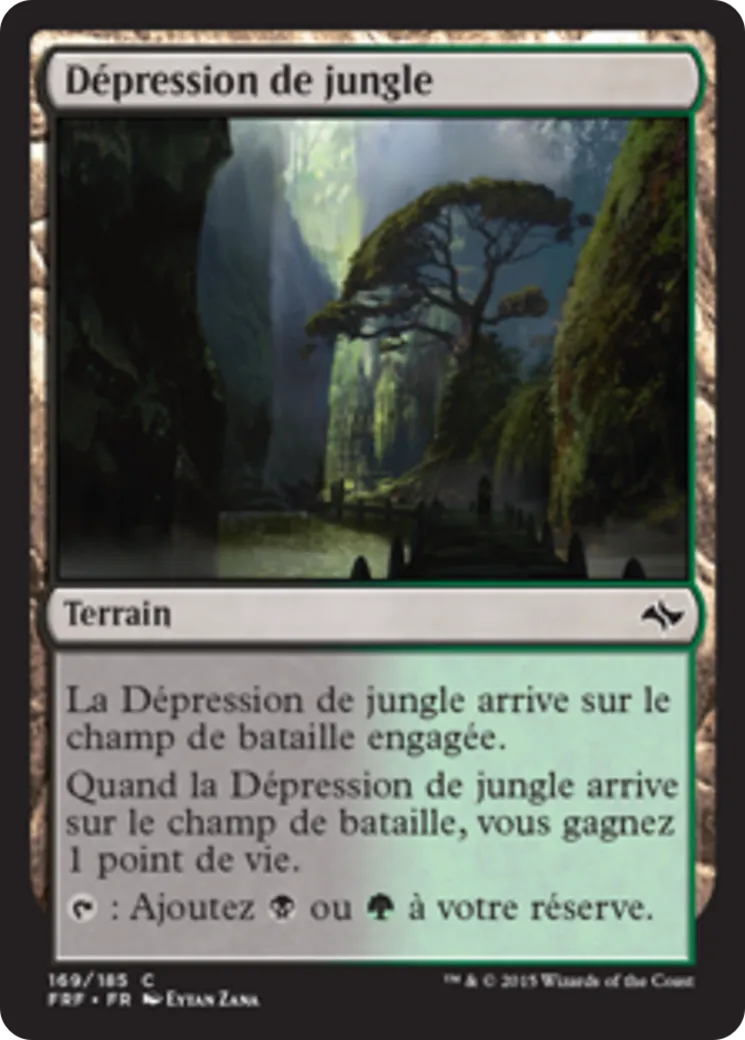 Dépression de jungle — Fate Reforged — Magic: The Gathering