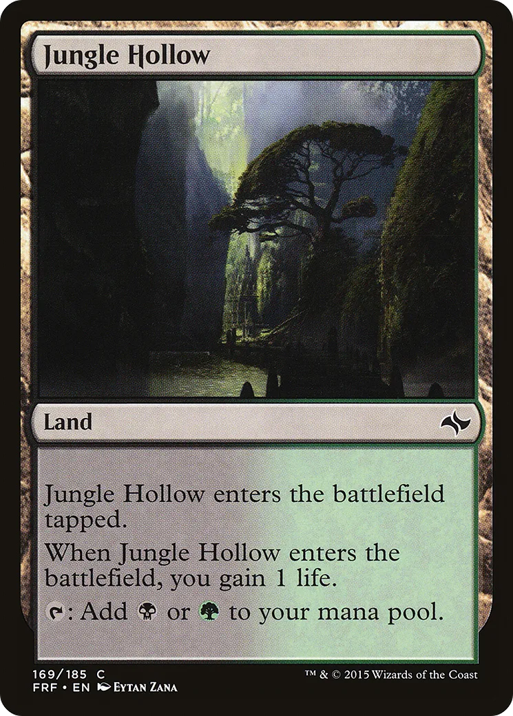 Dépression de jungle — Fate Reforged — Magic: The Gathering
