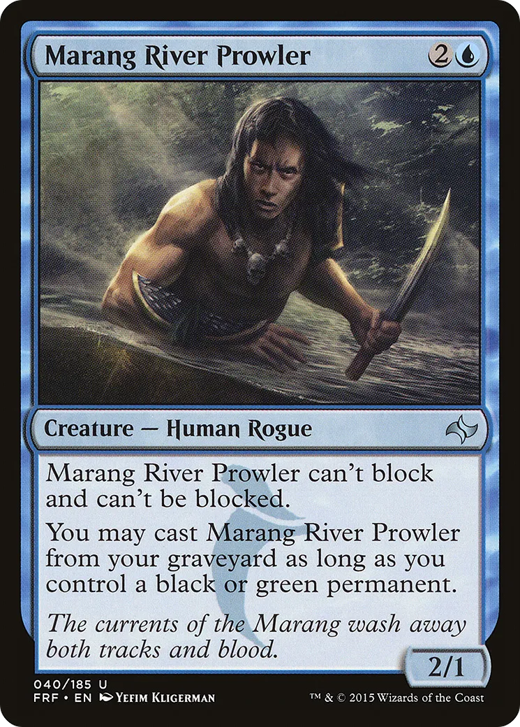 Marang River Prowler — Fate Reforged — Magic: The Gathering