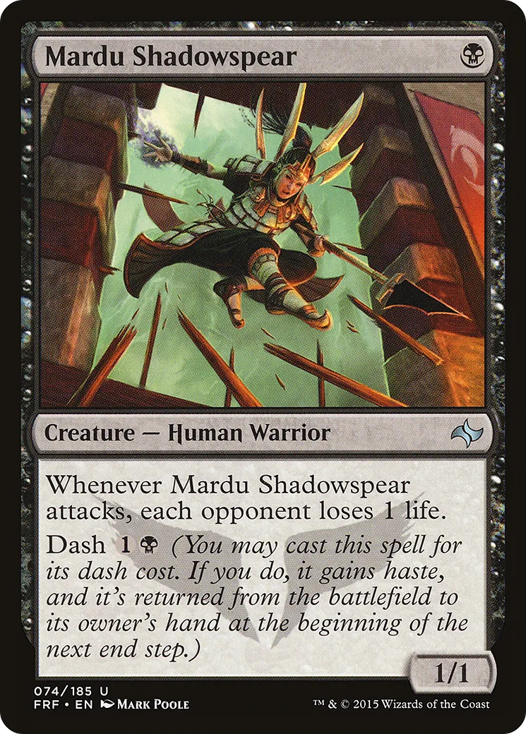Mardu Shadowspear — Fate Reforged — Magic: The Gathering
