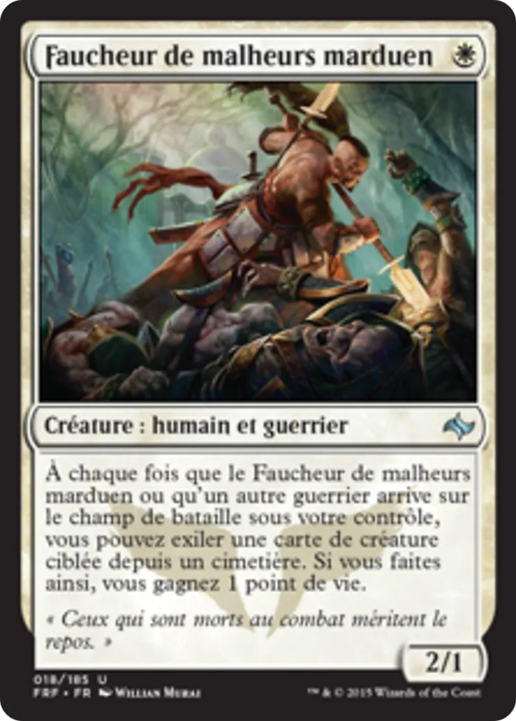 Faucheur de malheurs marduen — Fate Reforged — Magic: The Gathering