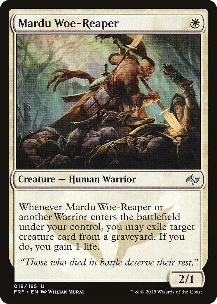 Mardu Woe-Reaper — Fate Reforged — Magic: The Gathering