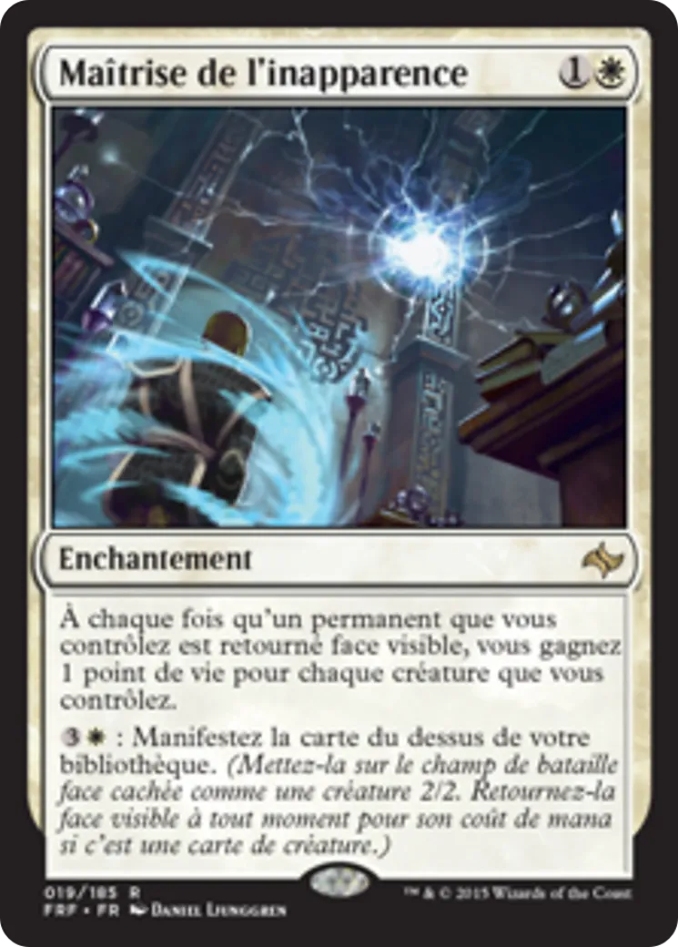 Maîtrise de l'inapparence — Fate Reforged — Magic: The Gathering