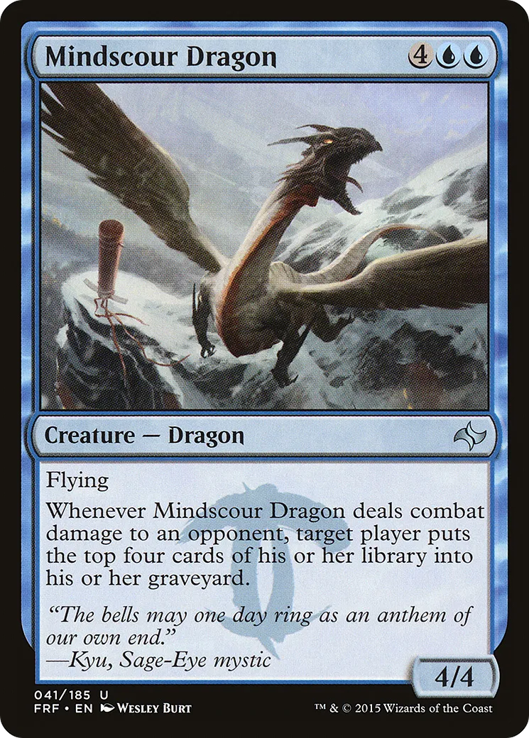 Mindscour Dragon — Fate Reforged — Magic: The Gathering