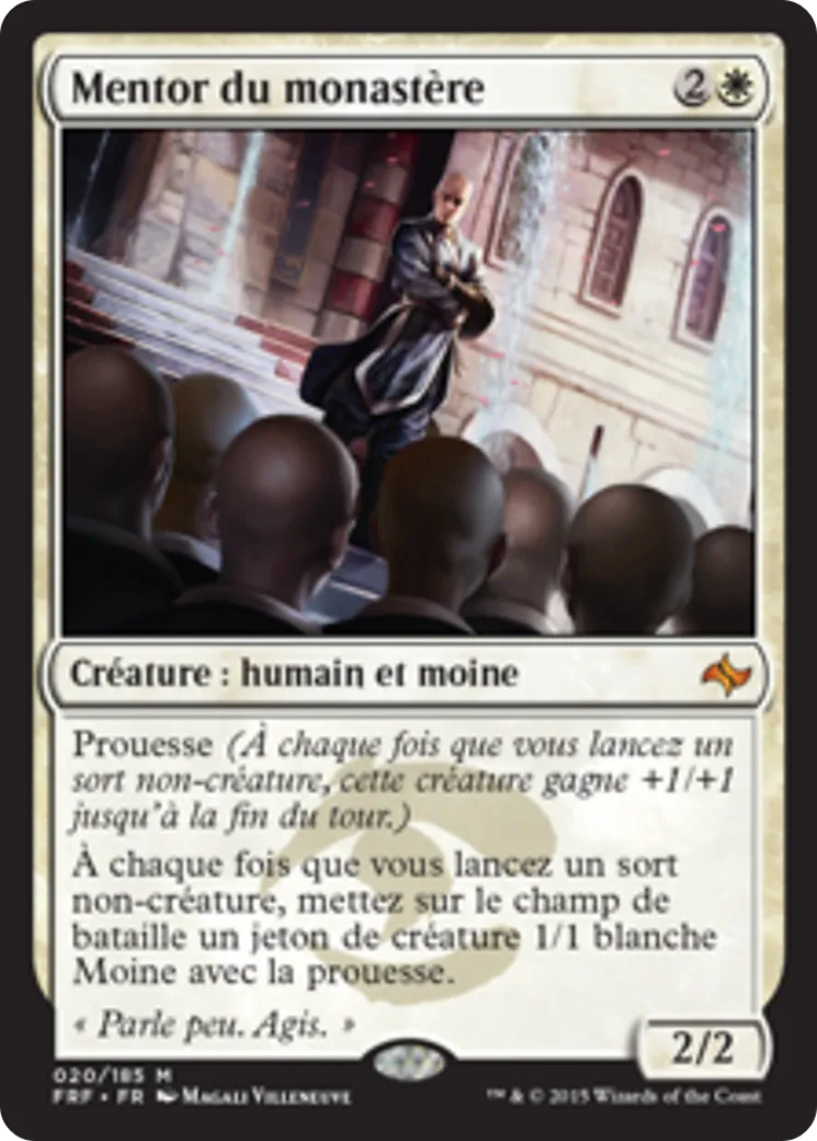 Mentor du monastère from Fate Reforged - Magic: The Gathering