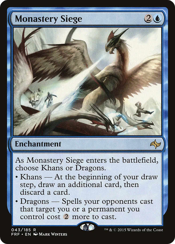 Monastery Siege — Fate Reforged — Magic: The Gathering