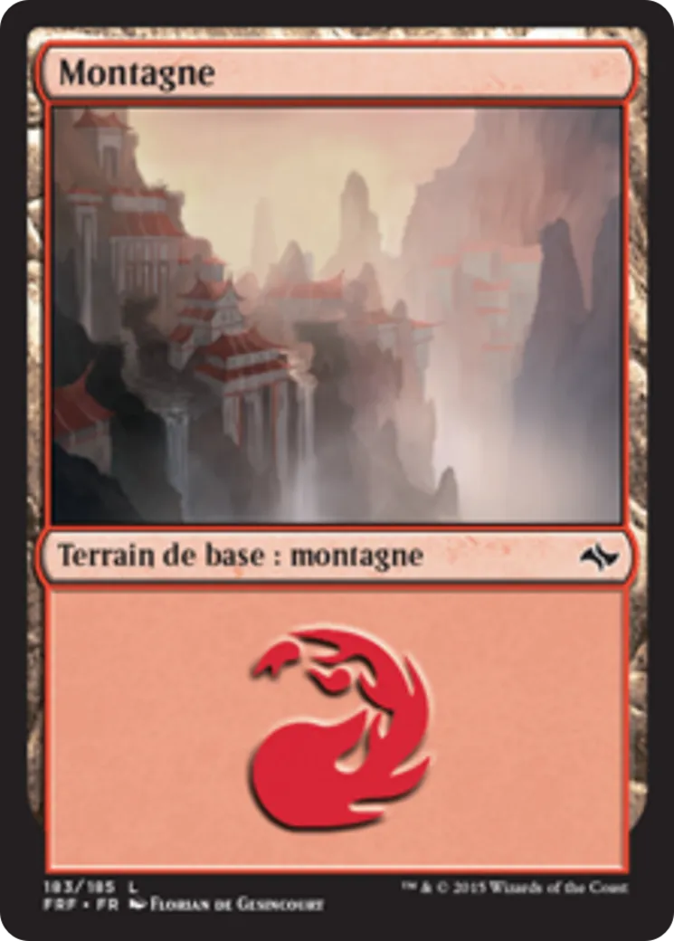 Montagne — Fate Reforged — Magic: The Gathering