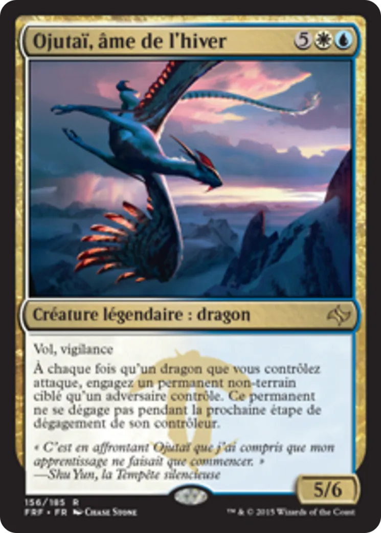 Ojutaï, âme de l'hiver — Fate Reforged — Magic: The Gathering