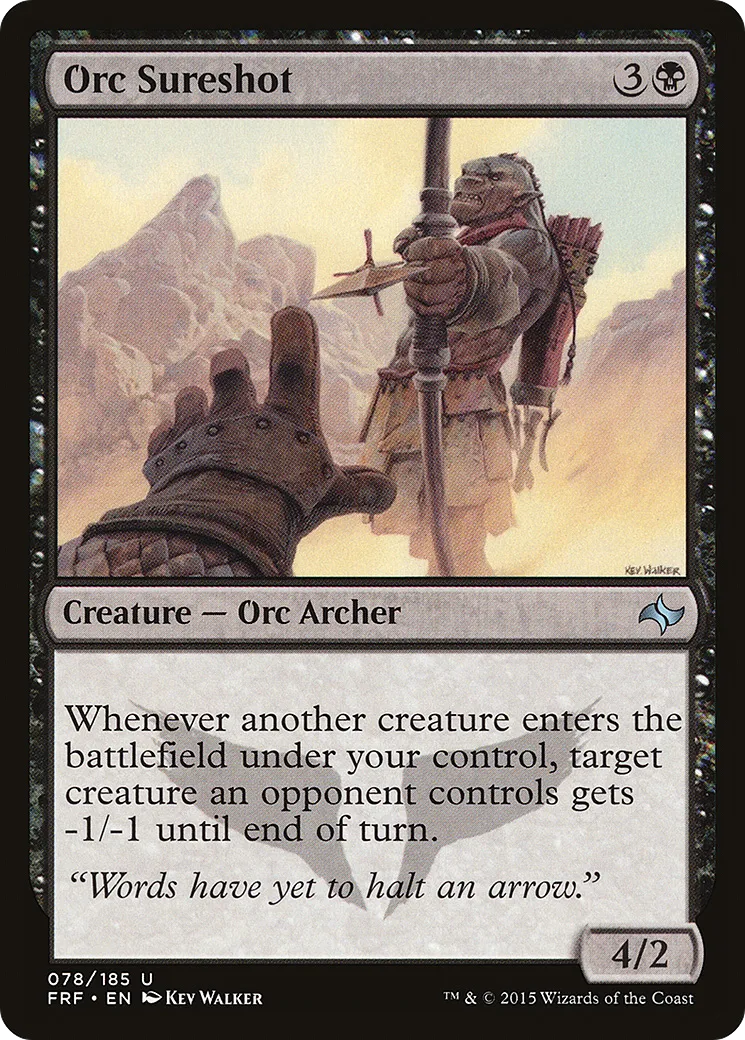 Orc Sureshot — Fate Reforged — Magic: The Gathering