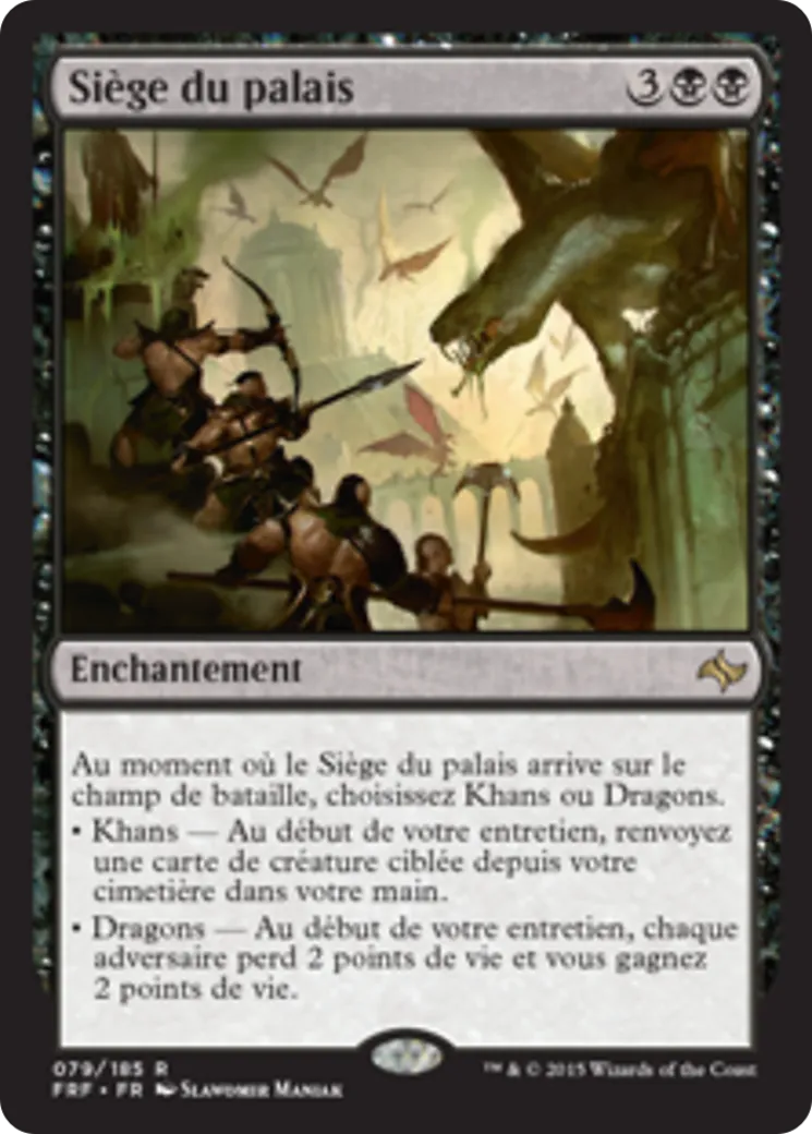 Siège du palais from Fate Reforged - Magic: The Gathering