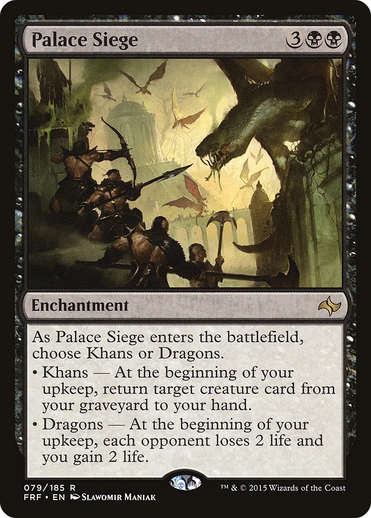 Palace Siege — Fate Reforged — Magic: The Gathering
