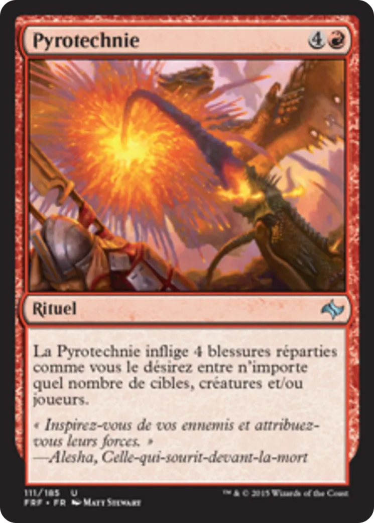 Pyrotechnie — Fate Reforged — Magic: The Gathering