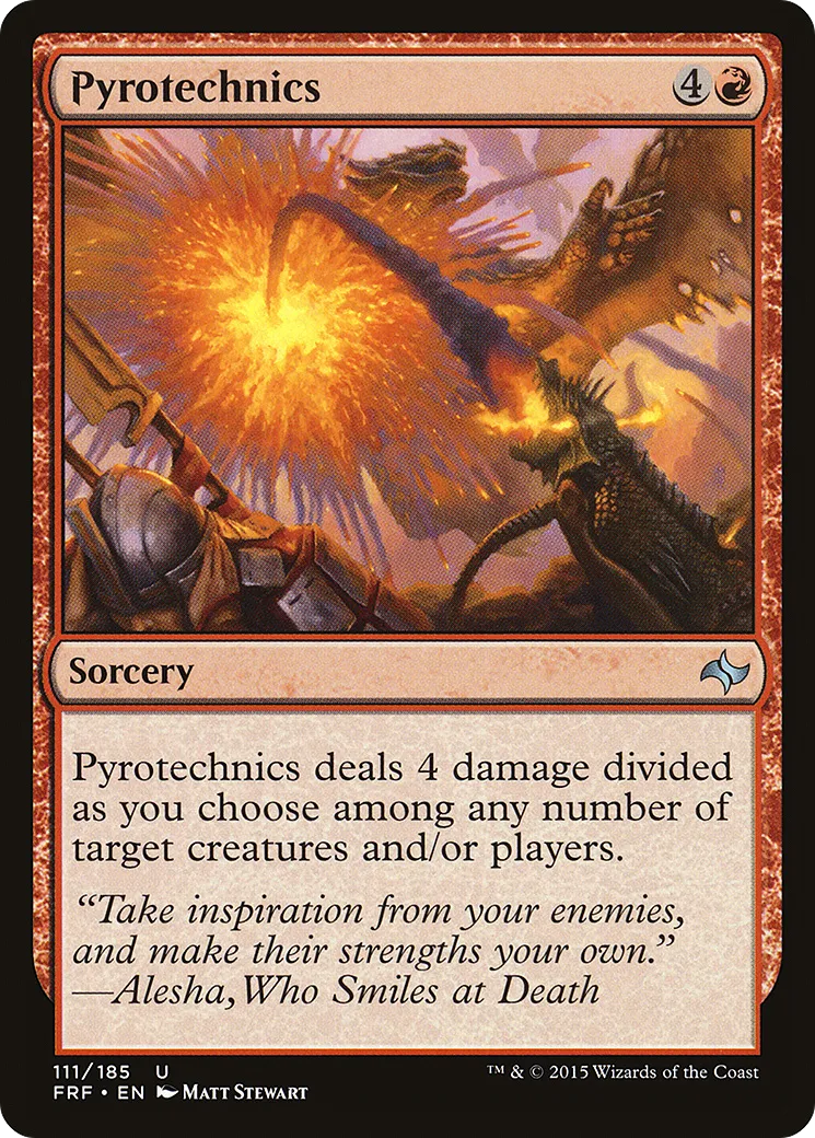 Pyrotechnics — Fate Reforged — Magic: The Gathering