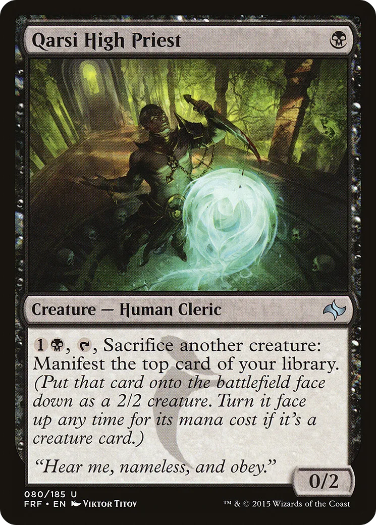 Qarsi High Priest — Fate Reforged — Magic: The Gathering