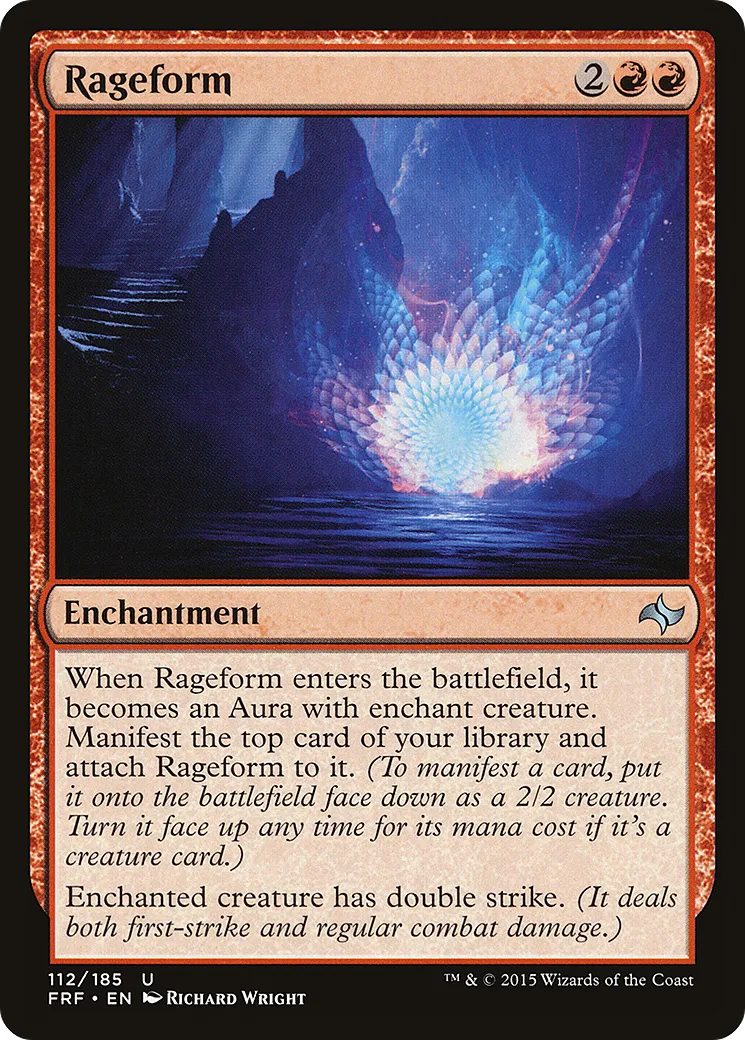 Rageform — Fate Reforged — Magic: The Gathering