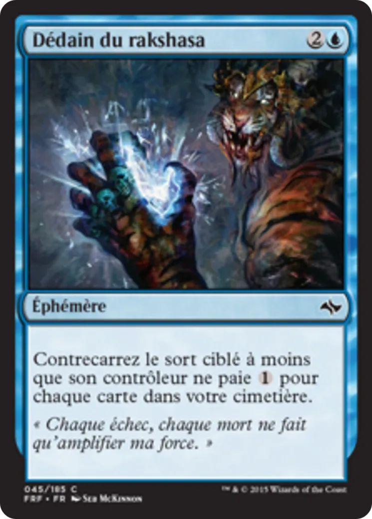 Dédain du rakshasa — Fate Reforged — Magic: The Gathering