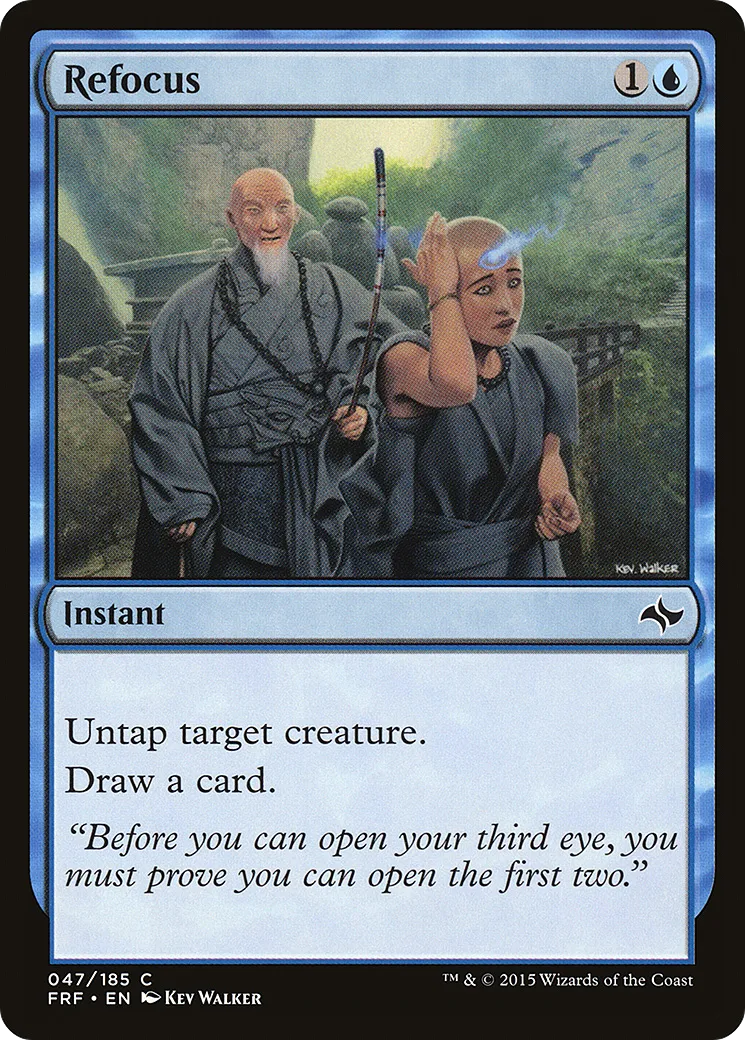 Refocus — Fate Reforged — Magic: The Gathering