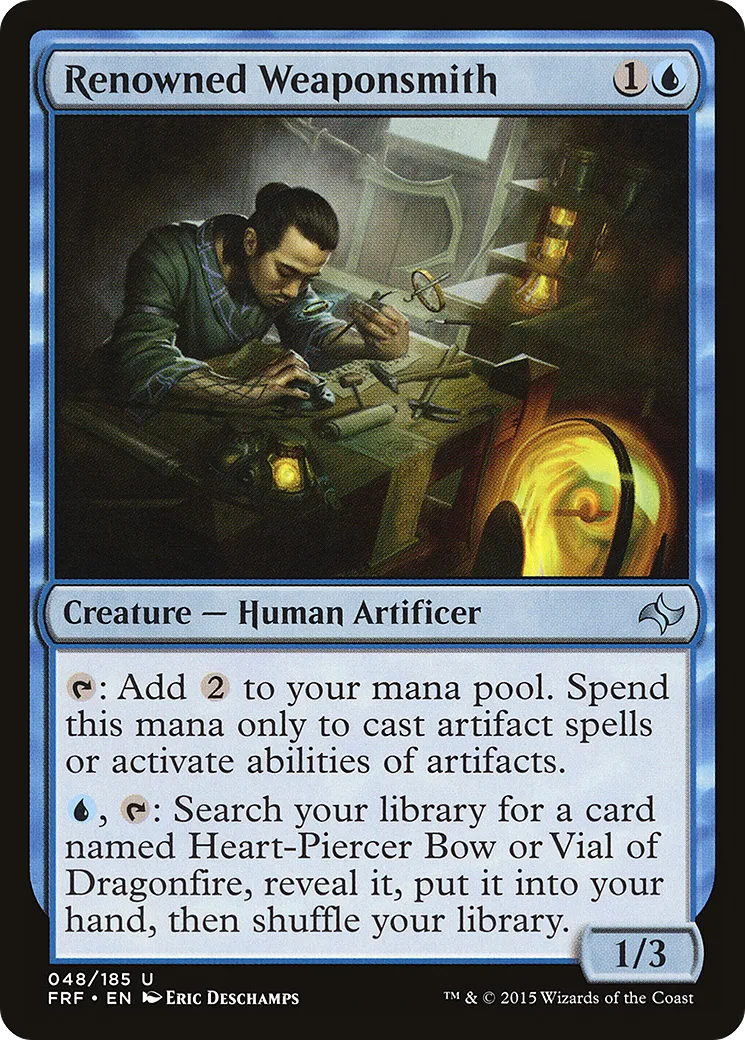 Forgeur d'armes réputé — Fate Reforged — Magic: The Gathering