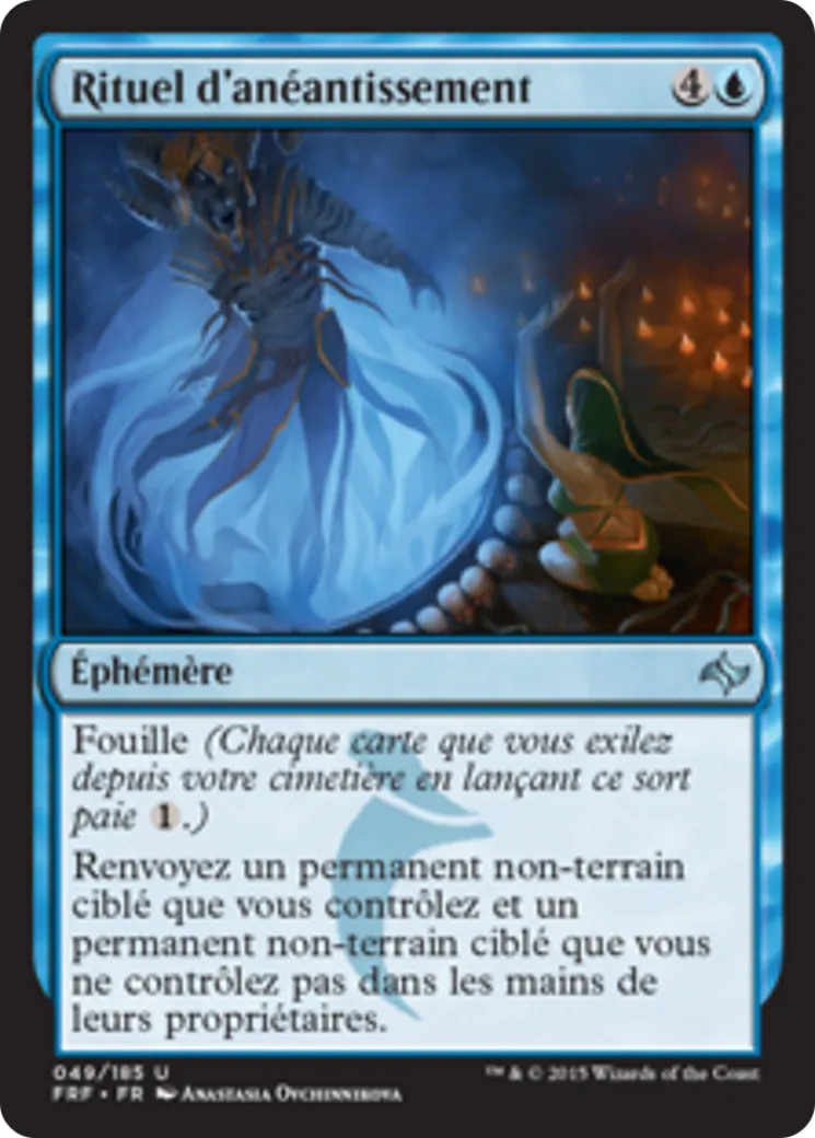 Rituel d'anéantissement — Fate Reforged — Magic: The Gathering