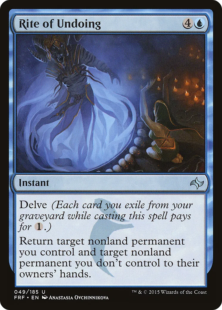 Rite of Undoing — Fate Reforged — Magic: The Gathering