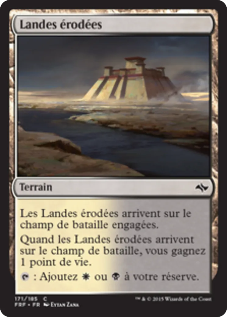 Landes érodées from Fate Reforged - Magic: The Gathering