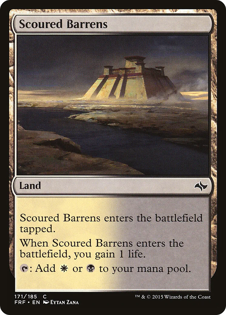 Landes érodées — Fate Reforged — Magic: The Gathering