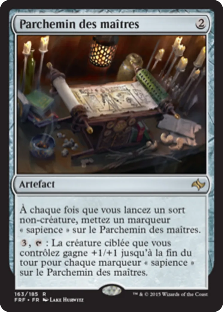 Parchemin des maîtres — Fate Reforged — Magic: The Gathering