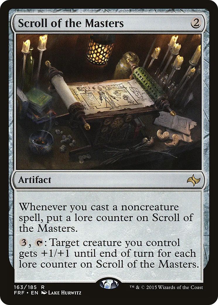 Scroll of the Masters — Fate Reforged — Magic: The Gathering