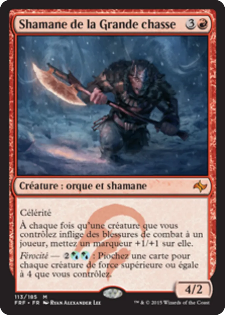 Shamane de la Grande chasse — Fate Reforged — Magic: The Gathering