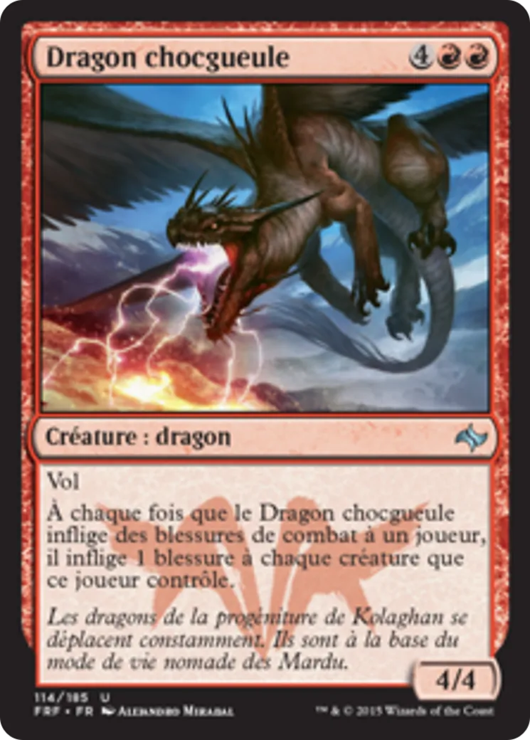 Dragon chocgueule — Fate Reforged — Magic: The Gathering
