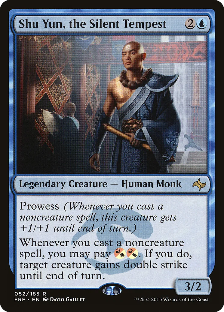 Shu Yun, la Tempête silencieuse — Fate Reforged — Magic: The Gathering