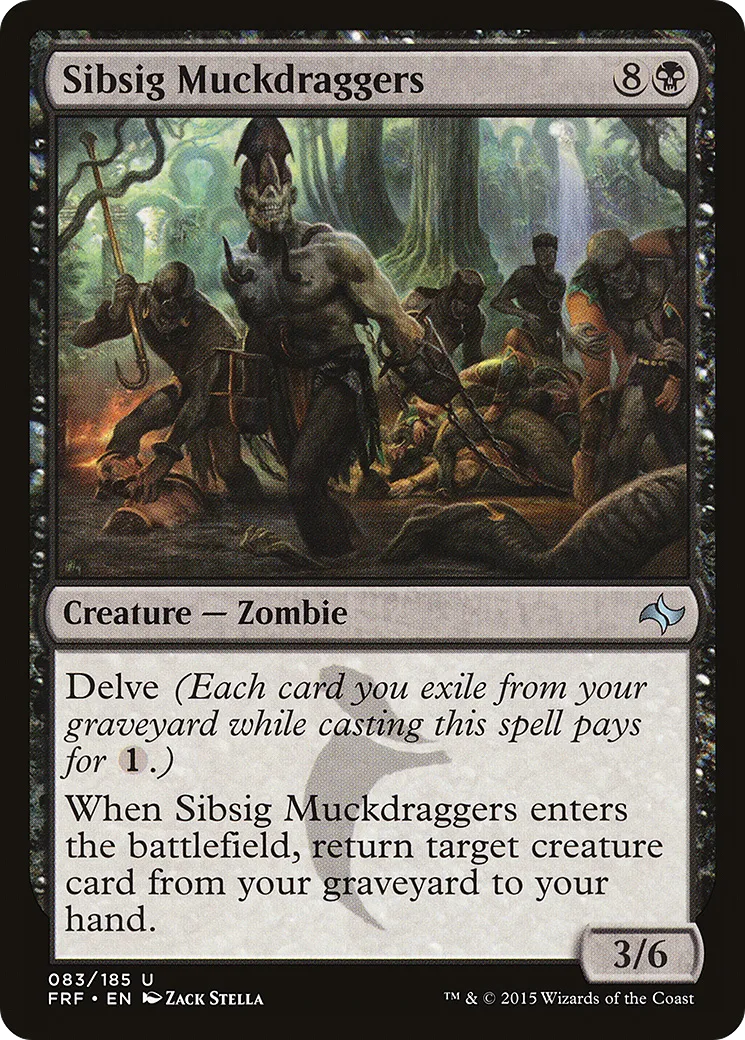 Sibsig Muckdraggers — Fate Reforged — Magic: The Gathering