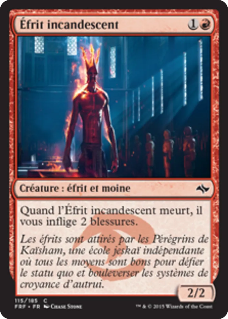 Éfrit incandescent — Fate Reforged — Magic: The Gathering
