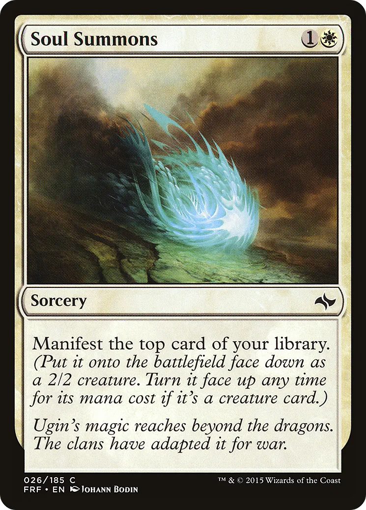 Soul Summons — Fate Reforged — Magic: The Gathering