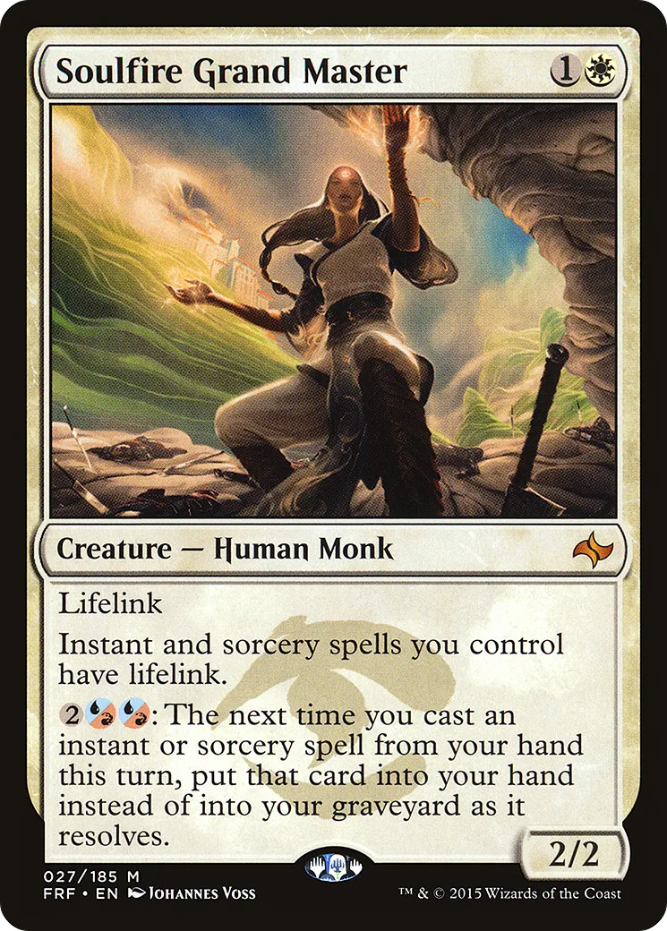 Soulfire Grand Master — Fate Reforged — Magic: The Gathering