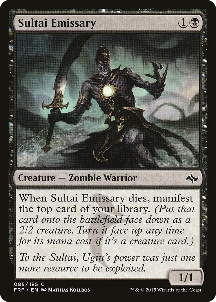 Émissaire de Sultaï — Fate Reforged — Magic: The Gathering
