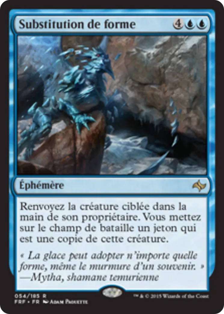 Substitution de forme — Fate Reforged — Magic: The Gathering