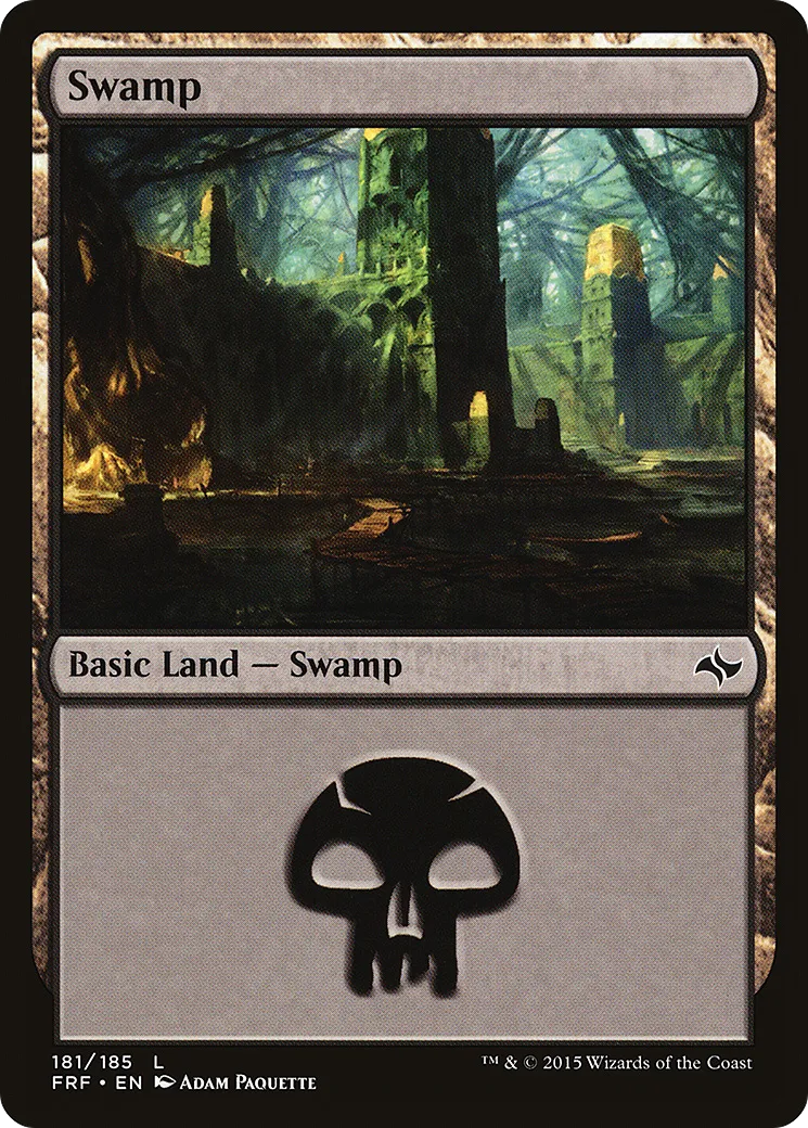 Swamp — Fate Reforged — Magic: The Gathering