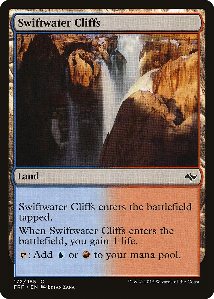 Falaises des eaux vives — Fate Reforged — Magic: The Gathering