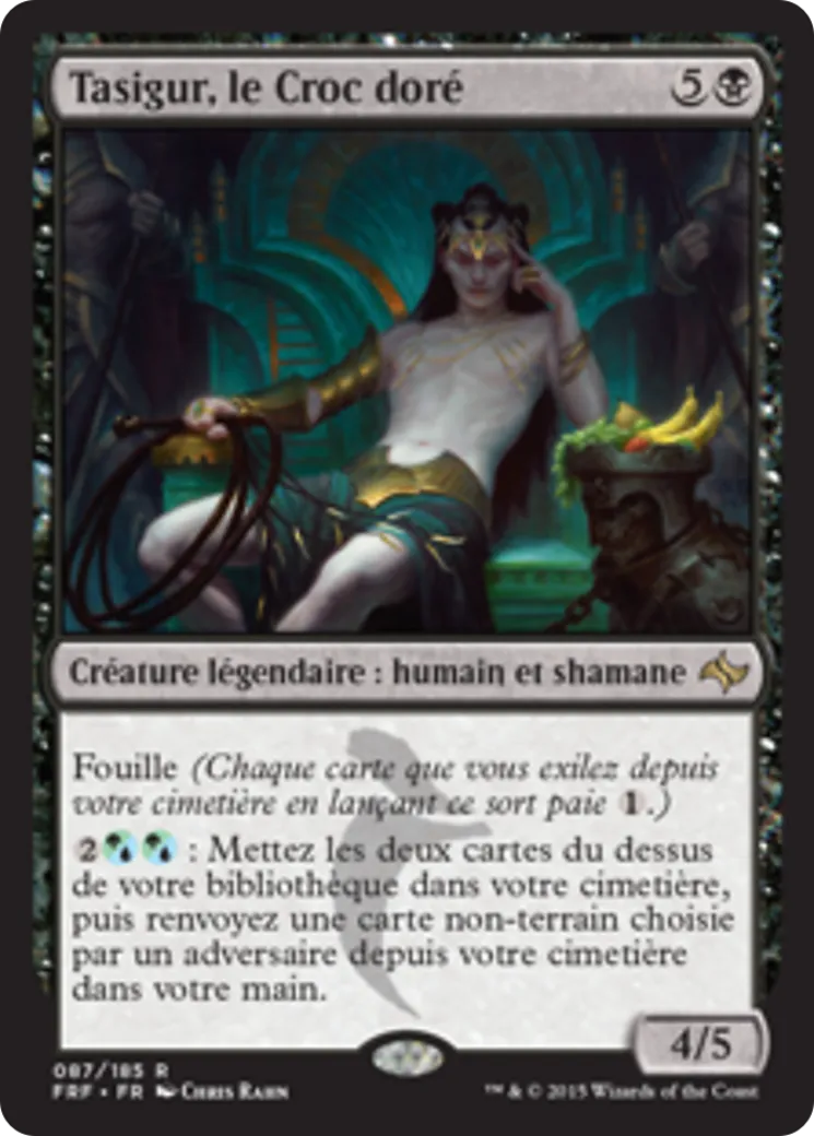 Tasigur, le Croc doré — Fate Reforged — Magic: The Gathering
