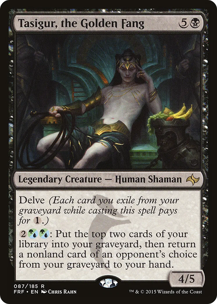 Tasigur, the Golden Fang — Fate Reforged — Magic: The Gathering