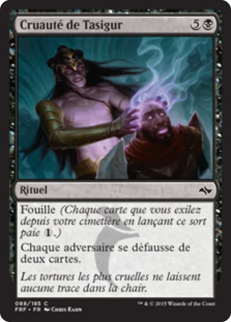 Cruauté de Tasigur — Fate Reforged — Magic: The Gathering