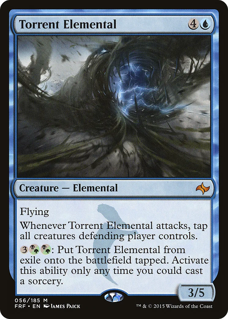 Torrent Elemental — Fate Reforged — Magic: The Gathering