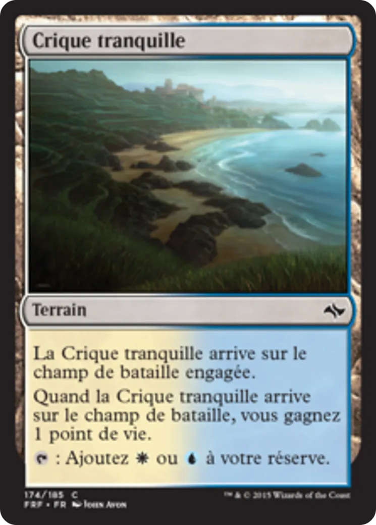 Crique tranquille — Fate Reforged — Magic: The Gathering